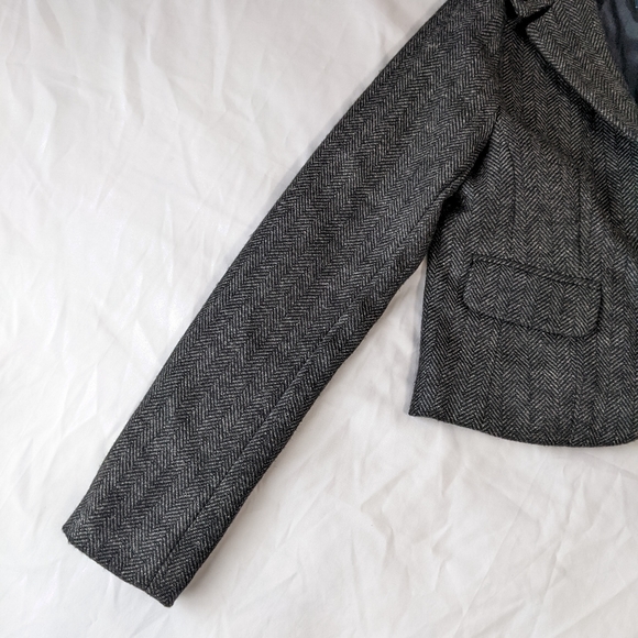 American Eagle Outfitters Wool Blend Blazer Jacket Women's Size Small - Picture 6 of 9